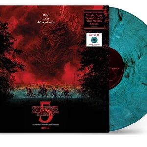 Various Artists - Stranger Things Season 5 Vinyl | Marble Sea Blue